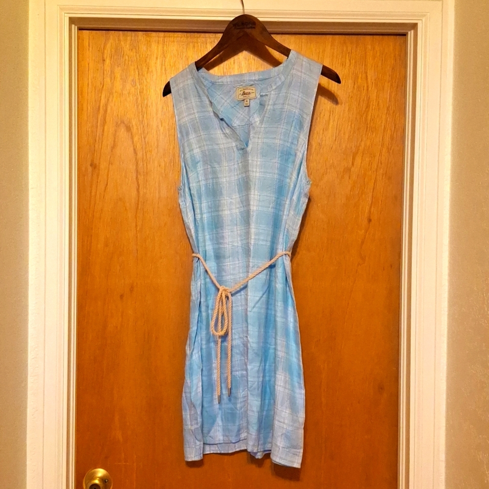 G.H. Bass Lightweight Flannel Pattern Dress